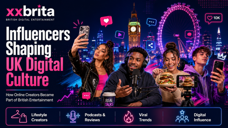 Influencers Shaping UK Digital Culture: How Online Creators Became Part of British Entertainment Influencers Shaping UK Digital Culture
